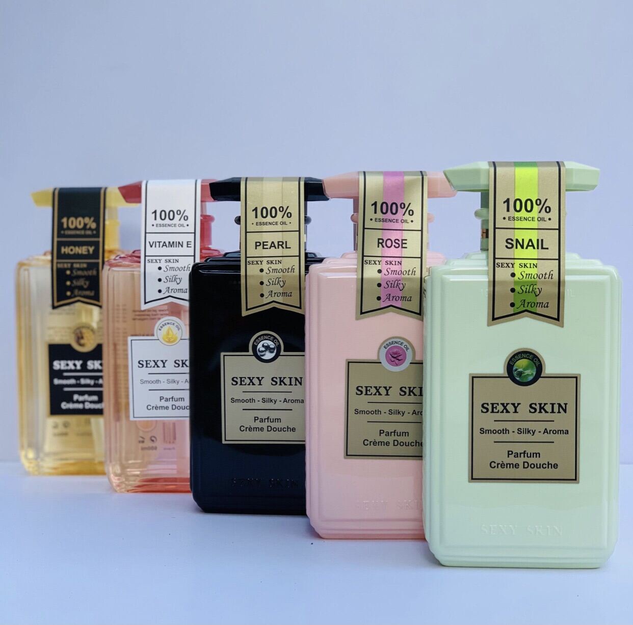 Sữa tắm sexy skin, hương nước hoa 600ml - thơm -mịn - 🛁