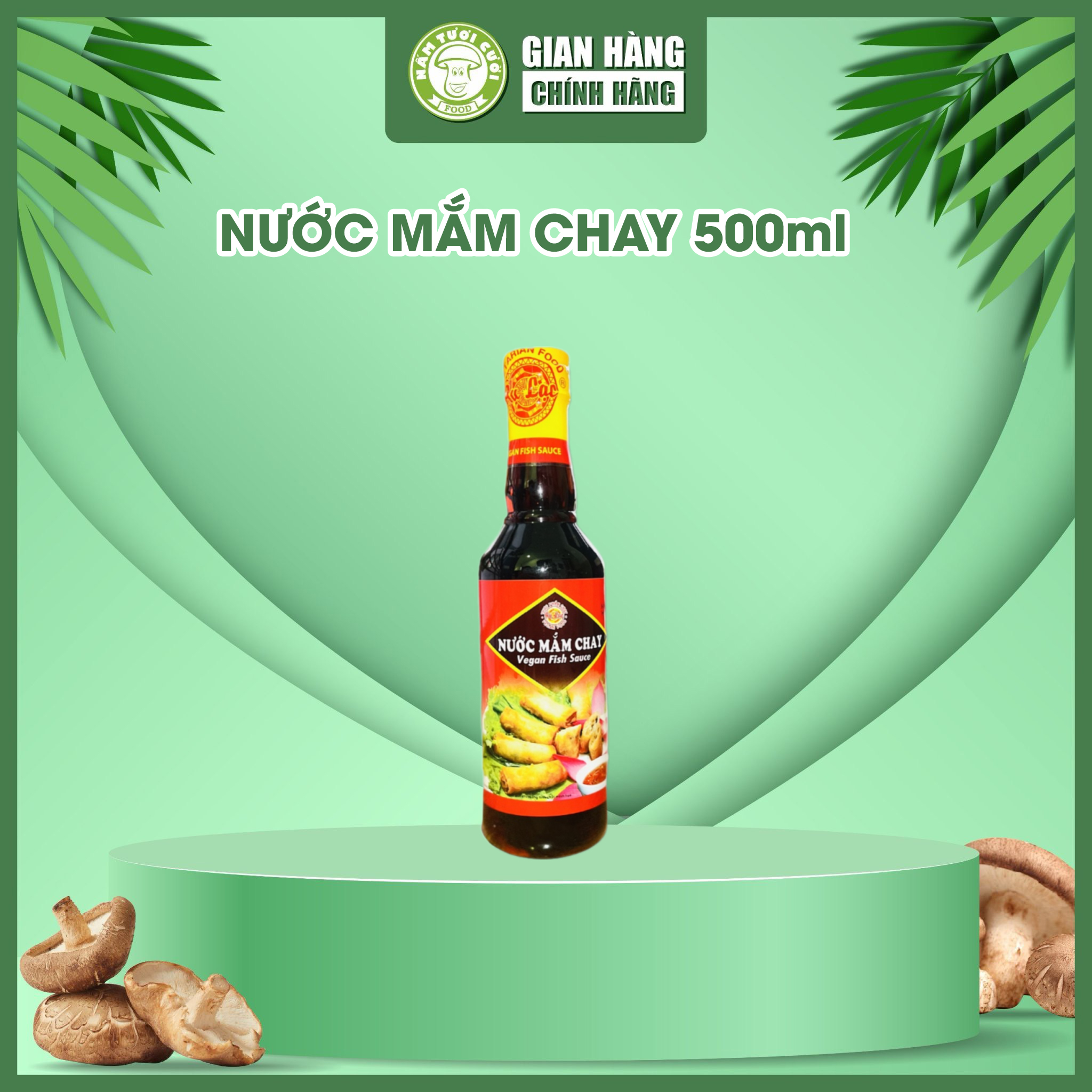 Nước mắm chay âu lạc chai 500ml