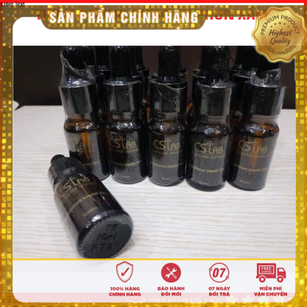 Cslab nước dùng trong phun xăm loại 1 -10ml, chuyên dụng cho mày, môi dcpx