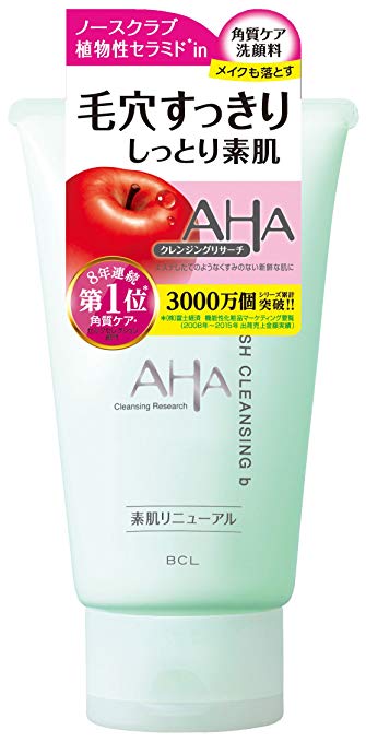 Sữa rửa mặt aha wash cleansing b 120g - nhật bản
