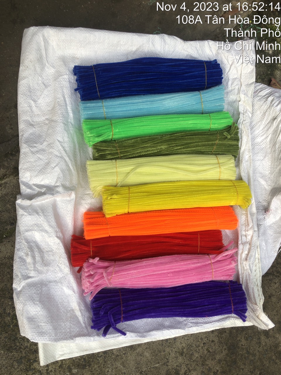 100 cọng kẽm nhung làm tóc Dài 30cm