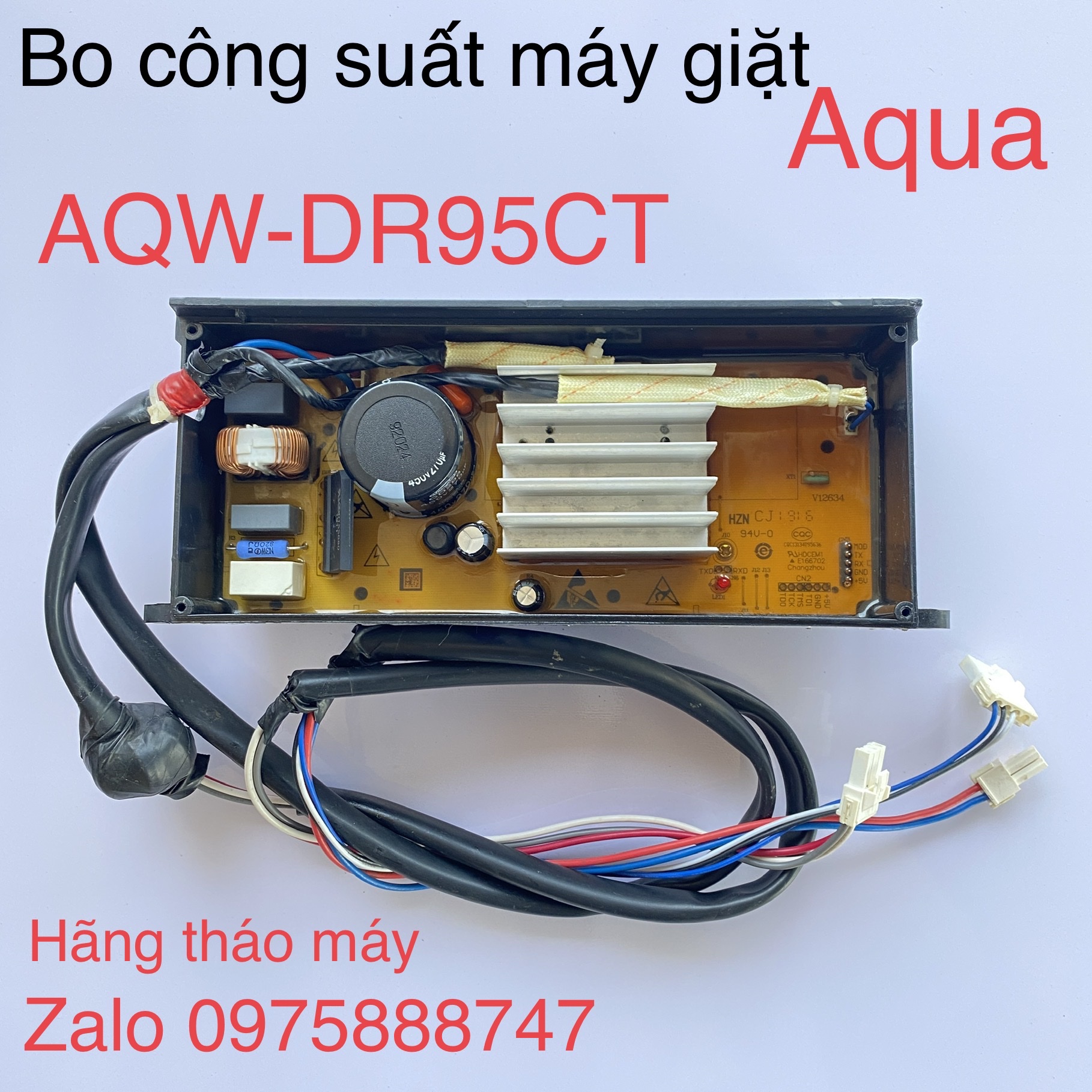 Bo công suất máy giặt aqua aqw-dr95ct