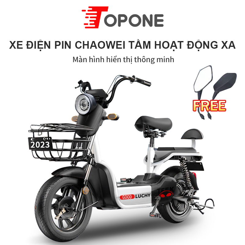 Xe đạp điện chính hãng  Pin ChaoWei  48V12AH Pin có thể tháo rời Hệ thống báo động chống trộm từ xa AQ,Tìm xe từ xa,Hệ thống phanh an toàn,Màn hình hiển thị thông minh,Chứng nhận 3C tiêu chuẩn quốc gia mới,Pin ChaoWei, bảo hành toàn quốc-bảo hành12 tháng