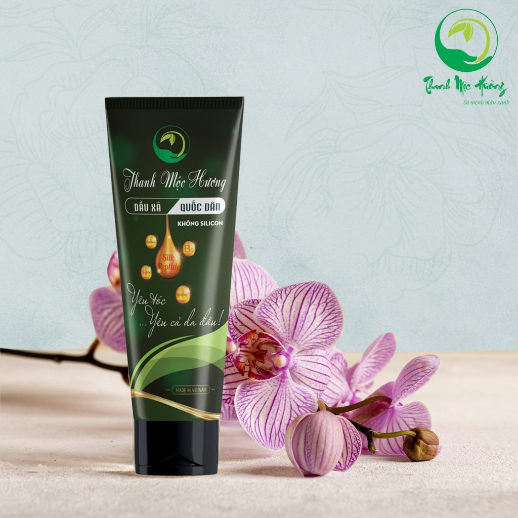 [HCM]Dầu xả Thanh Mộc Hương không silicon hoàn toàn từ thiên nhiên phục hồi tóc hư tổn cấp ẩm cho tóc