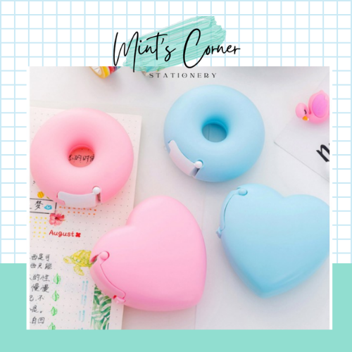 Dụng Cụ Cắt Băng Dính Washi Tape Hình Bánh Donut - Giao Màu Ngẫu Nhiên
