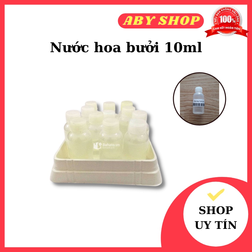 Nước hoa bưởi 10ml ⚡ GIÁ TỐT ⚡ nước hoa bưởi tạo hương vị cho bánh, chè