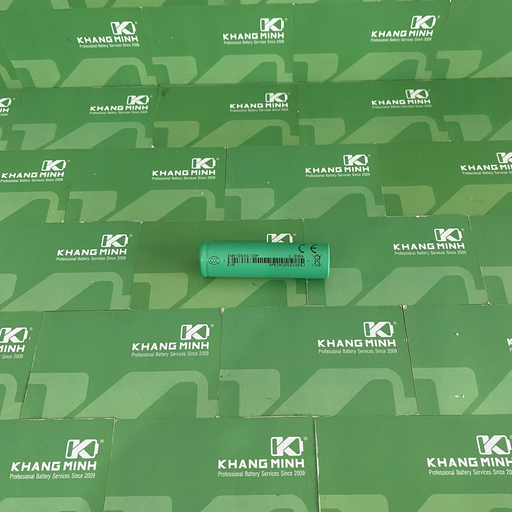 Pin EVE INR18650 25P 2500mAh xả cao 12C 30A chuyên pin Power Tools và xe điện