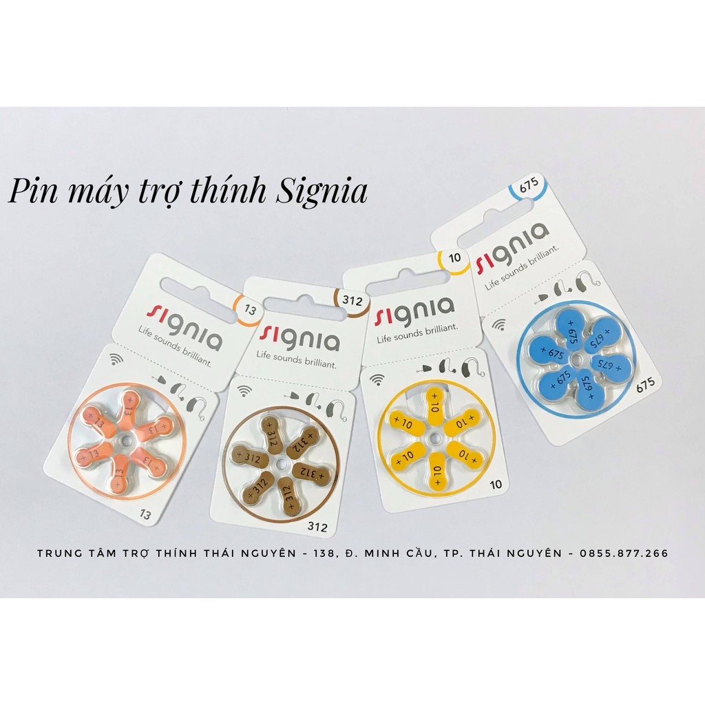 Máy trợ thính△ Pin-Máy-Trợ-Thính-Signia