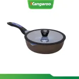 Chảo nhôm chống dính đáy từ Kangaroo KG213L - Size 26cm - Hàng chính hãng