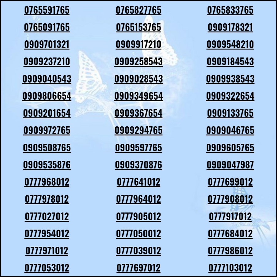 Sim đẹp Mobi Miền Nam