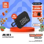 Loa Bluetooth JBL GO 3 | Kháng nước IP67 | Thời lượng pin 5h | USB Type C - Hàng Chính Hãng