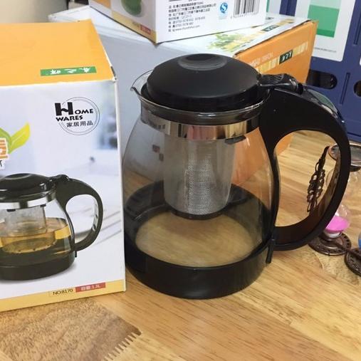 Ấm pha trà và đầu lọc inox 1300ml - Bình pha trà lưới lọc inox - Ấm pha trà thiết kế sang trọng, bền đẹp- giúp giữ nhiệt tốt