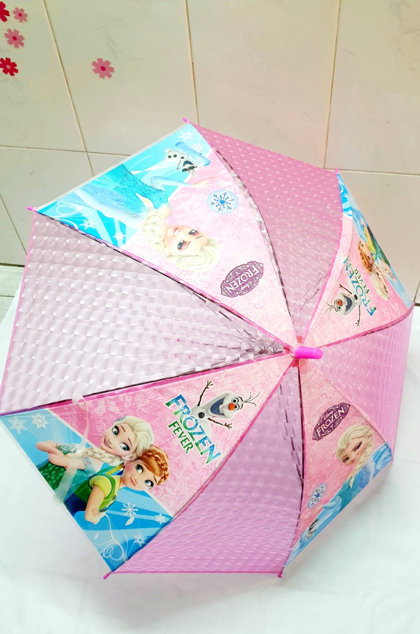 Ô Dù cho bé gái họa tiết hoạt hình dễ thương ( giao ngẫu nhiên họa tiết )