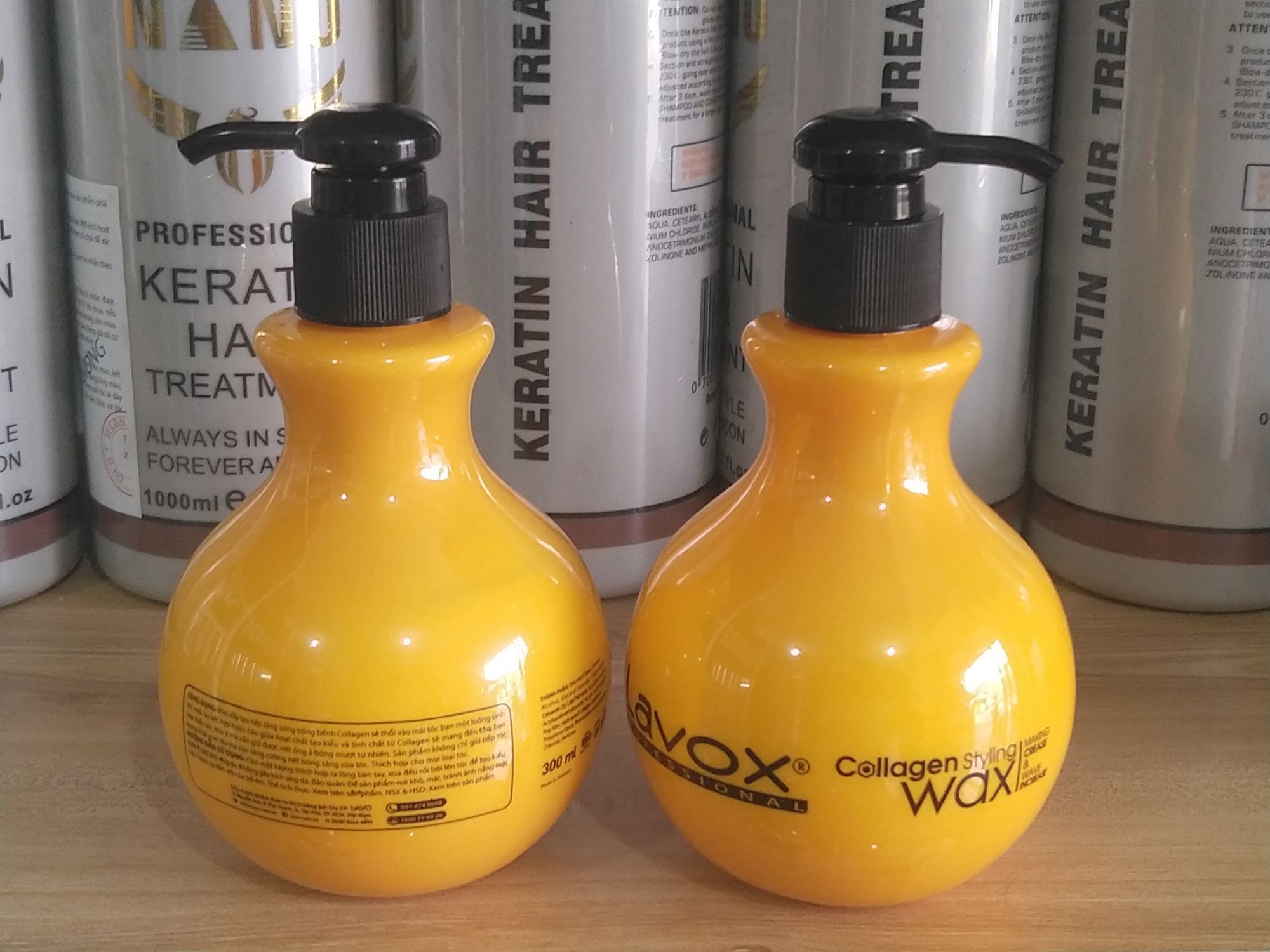Wax Lavox tạo kiểu cho tóc xoăn. 300ml