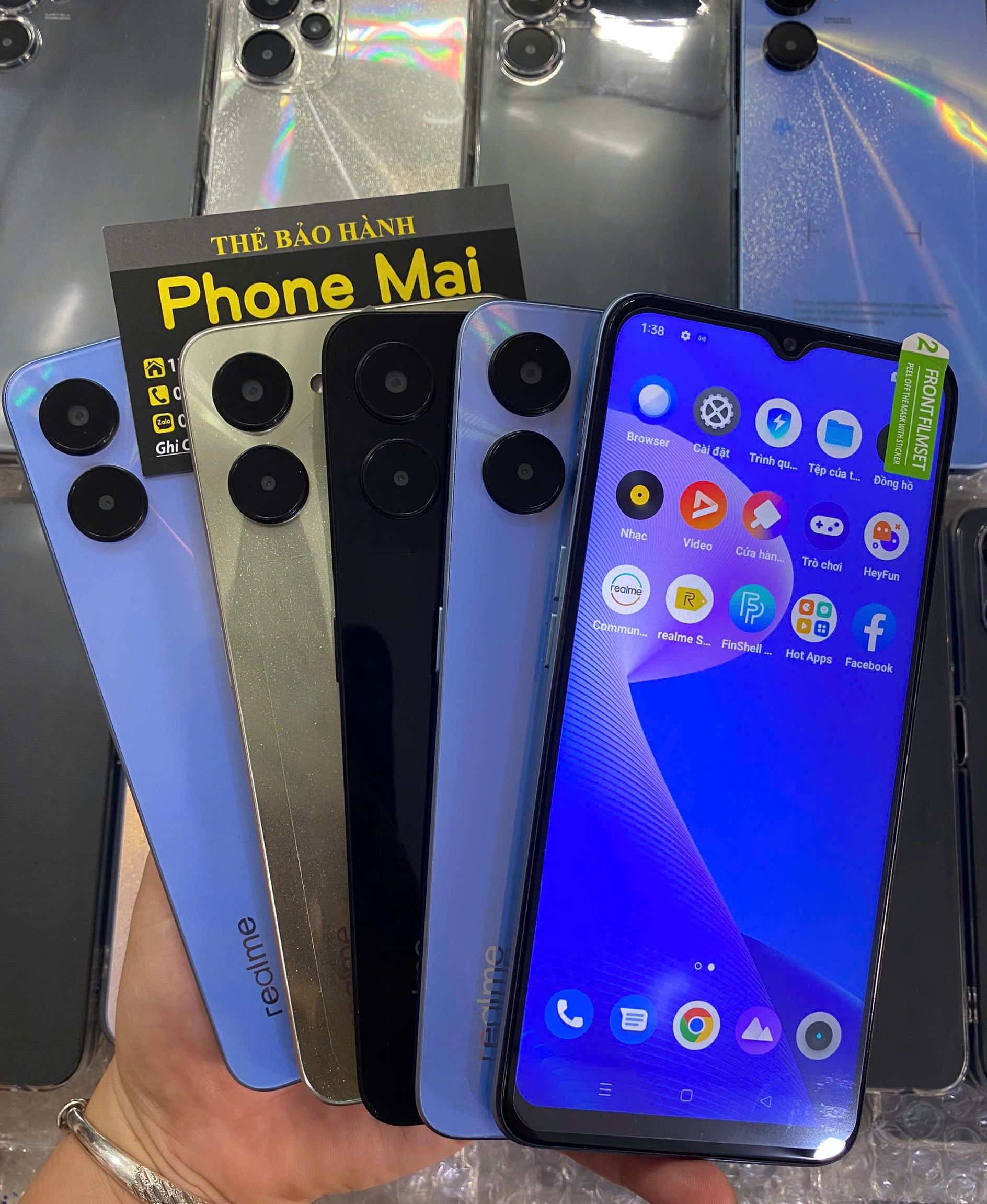 Realme 10 5g Phone 8Gb/256Gb Ram - Dimensity 700 Chip, 5000Mah Battery, Type-C Charger