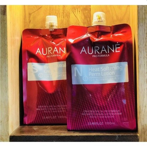 Thuốc mền hóa tóc duỗi tóc aurane dạng túi 1000ml