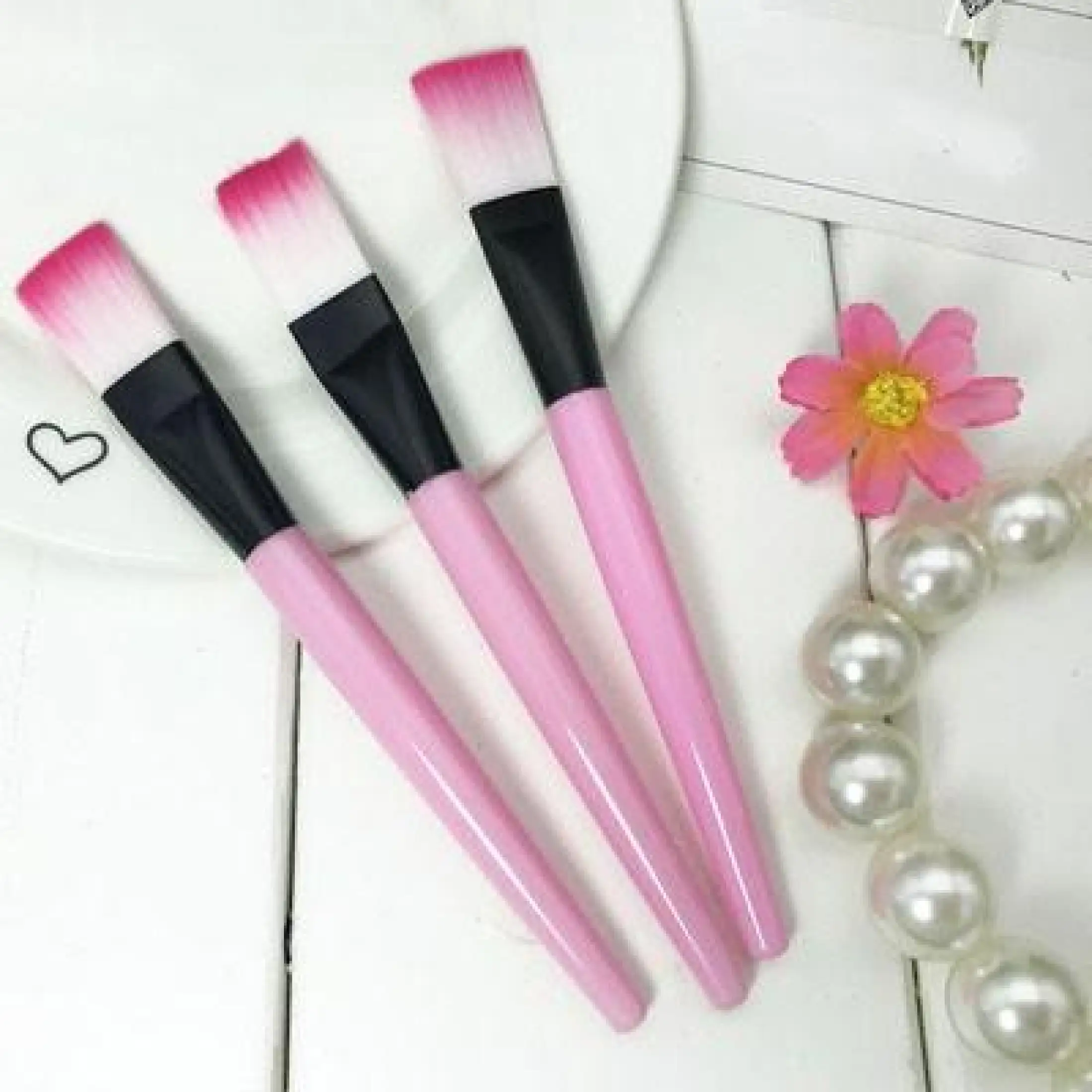 50 Cây Cọ Quét Mặt Nạ - Đắp Mặt & Trang Điểm tiện lợi