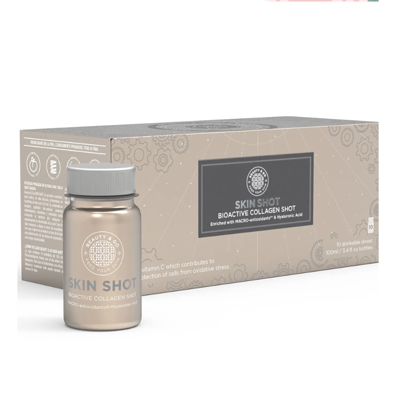 [HCM] Collagen Skin shot Liệu trình bay nám 3 hộp x 10 lọ (100ml/lọ) | Nước Uống Collagen Schon Thảo Mộc (Set 9 chai x 500ml)