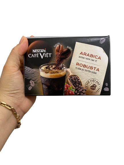 Cà phê việt đen đá hộp 12 gói x 16g
