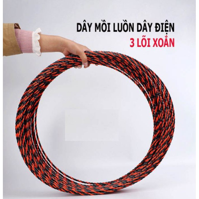 Dây mồi luồn dây điện dây mồi luồn ống điện