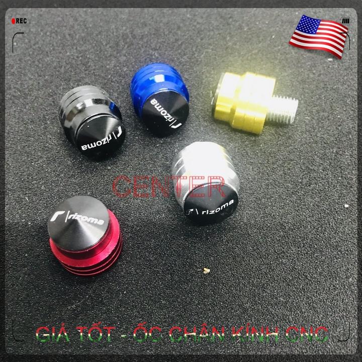 [ Màu ĐEN ] Ốc gắn chân gương Ri-zo-ma , ốc chân kính chiếu hậu dùng cho dòng xe Honda, Suzuki