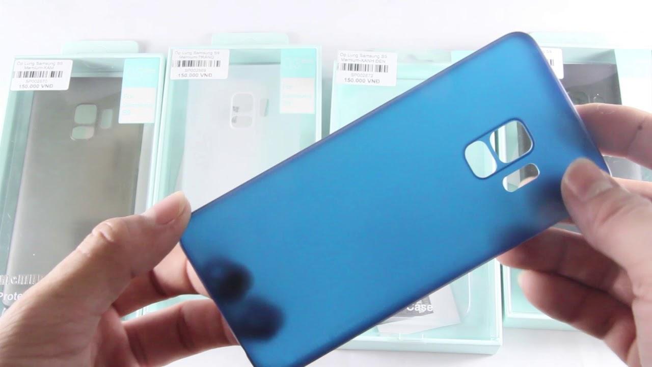 Ốp lưng mờ nhám siêu mỏng Memumi dành cho Samsung Galaxy S9