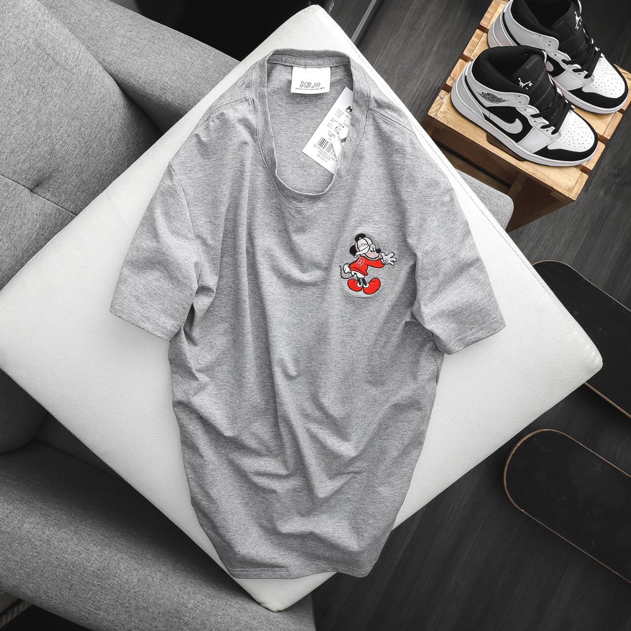 [FREESHIP MAX] Áo thun NY MLB áo phông NY MLB dáng Unisex (JUSTINSHOP.VN)