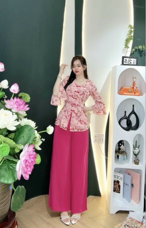 Set bộ áo bà ba gấm cực đẹp siêu sang đủ màu Set bộ áo ba ba đi chùa đáng yêu thoải mái Set bộ bà ba gấm truyền thống đi lễ đi chùa xinh xắn MTB125