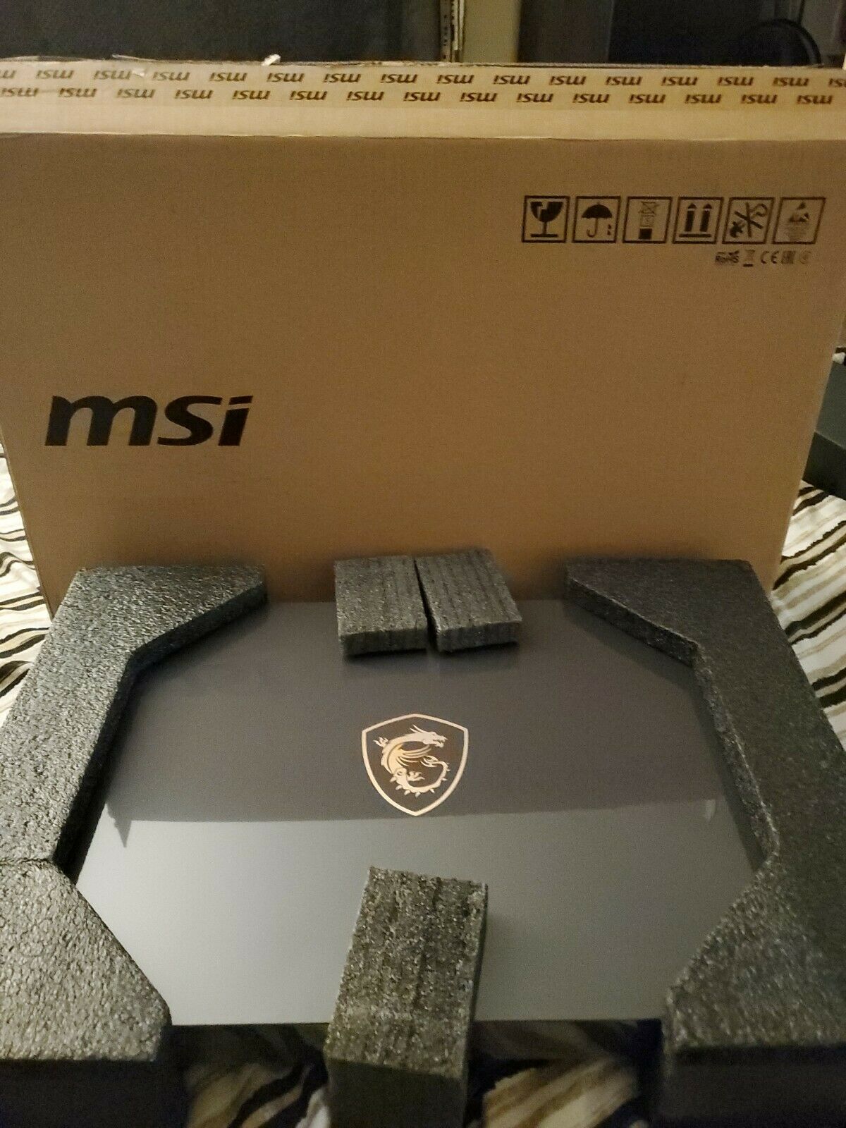 Brand new msi gs75 stealth 9sg-1074us 17.3" 32gb ram 1tb ssd, intel core i7-9750h rtx2080