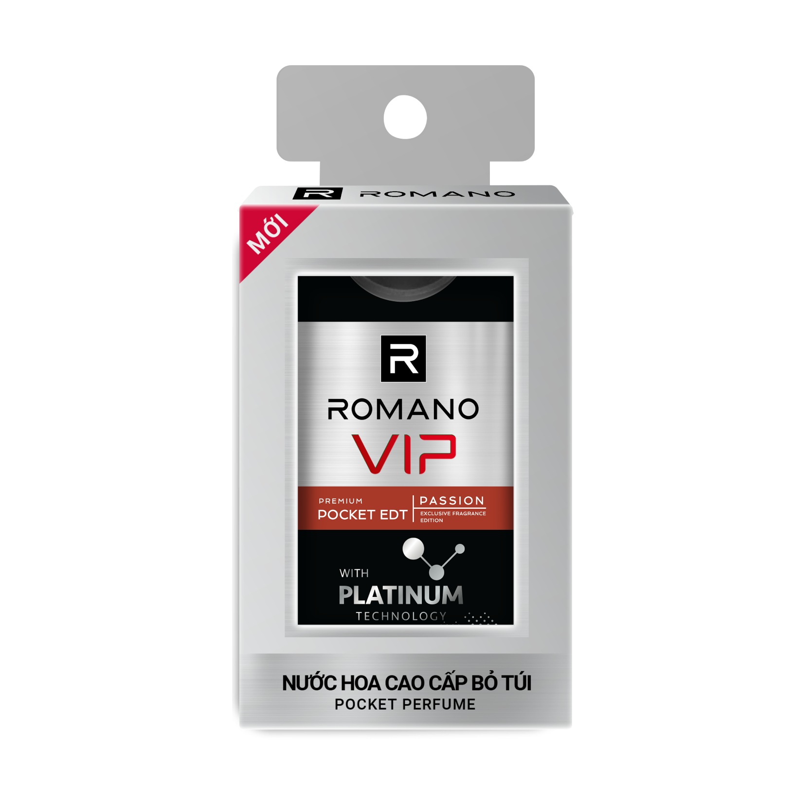[HCM][MỚI] Nước hoa bỏ túi Romano Vip Passion sang trọng cuốn hút 18ml