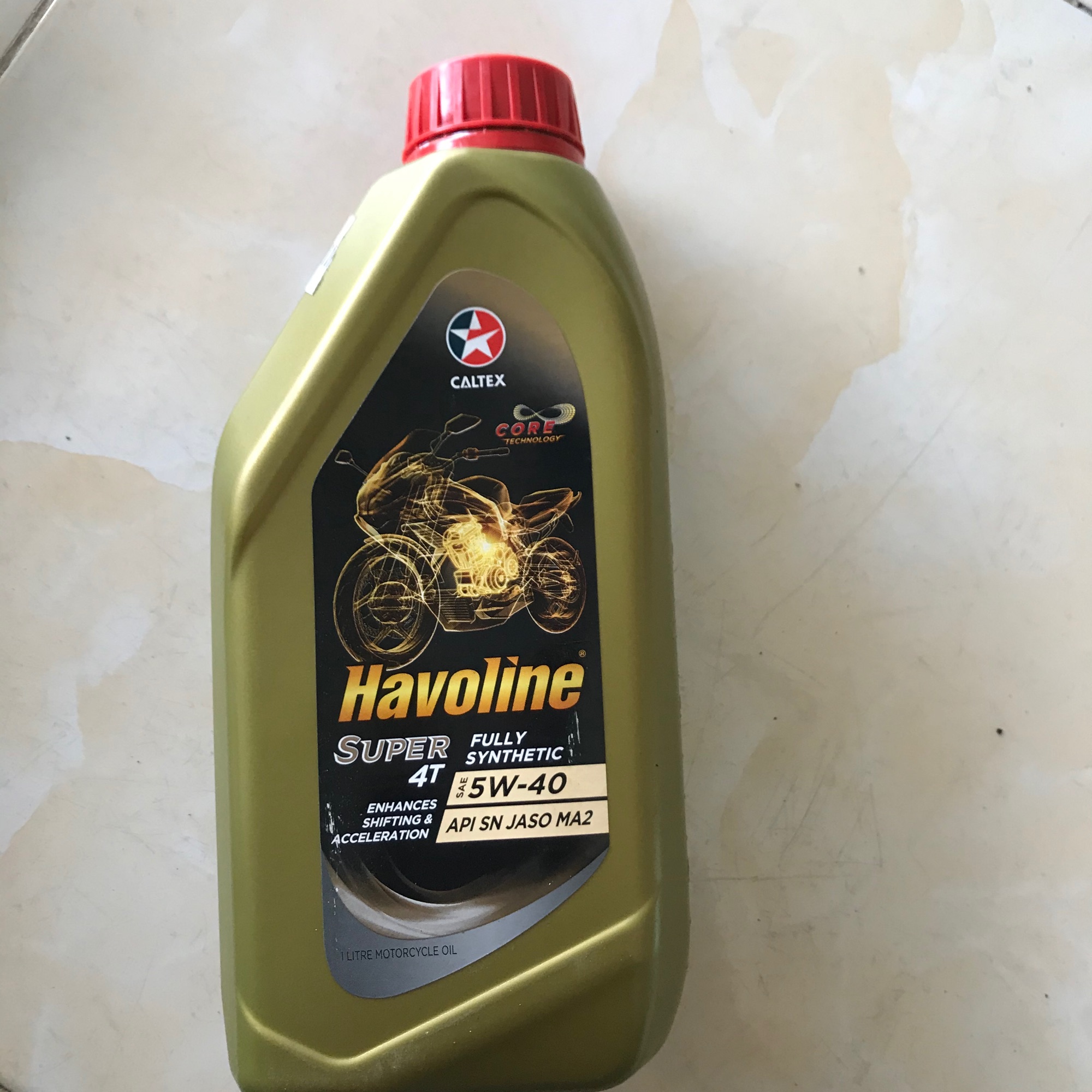 Caltex Havoline Super 4T Fully Synthetic 5W-40 SN MA2