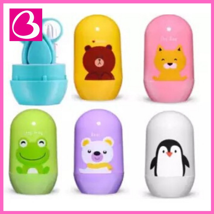 [HCM]Bộ bấm cắt móng 4 chi tiết hình trứng đáng yêu cho bé