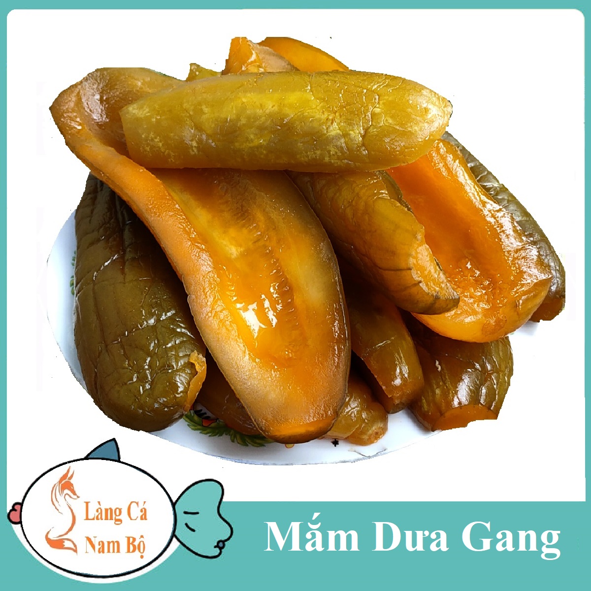 Dưa mắm -mắm dưa gang chay mặn điều dùng được