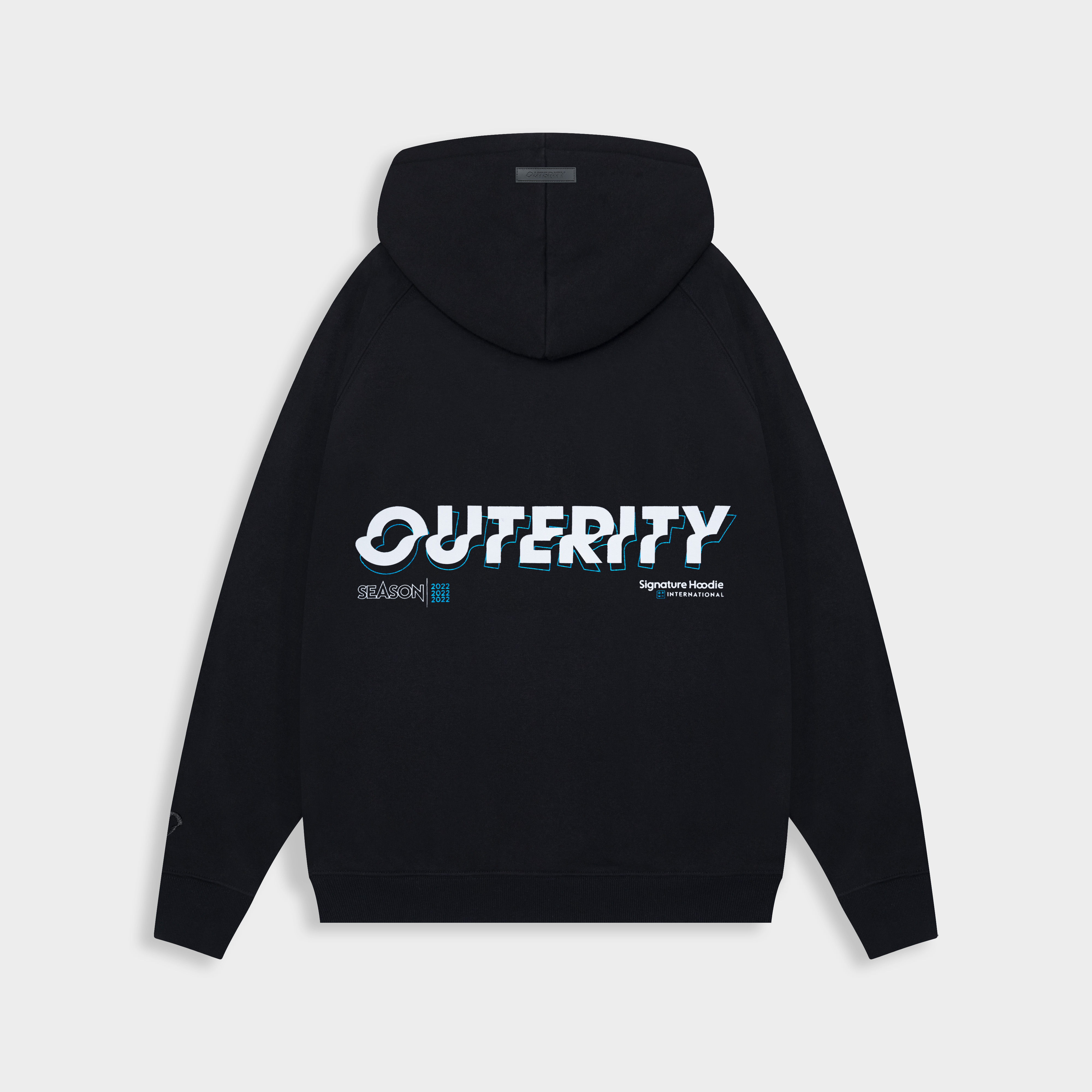 Áo hoodie outerity signature season 2022 / màu đen - ort.b 201