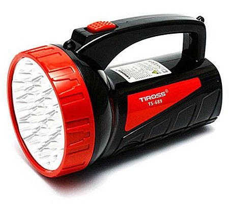 Đèn pin led sạc điện tiross ts689 | khả năng chiếu sáng 30h
