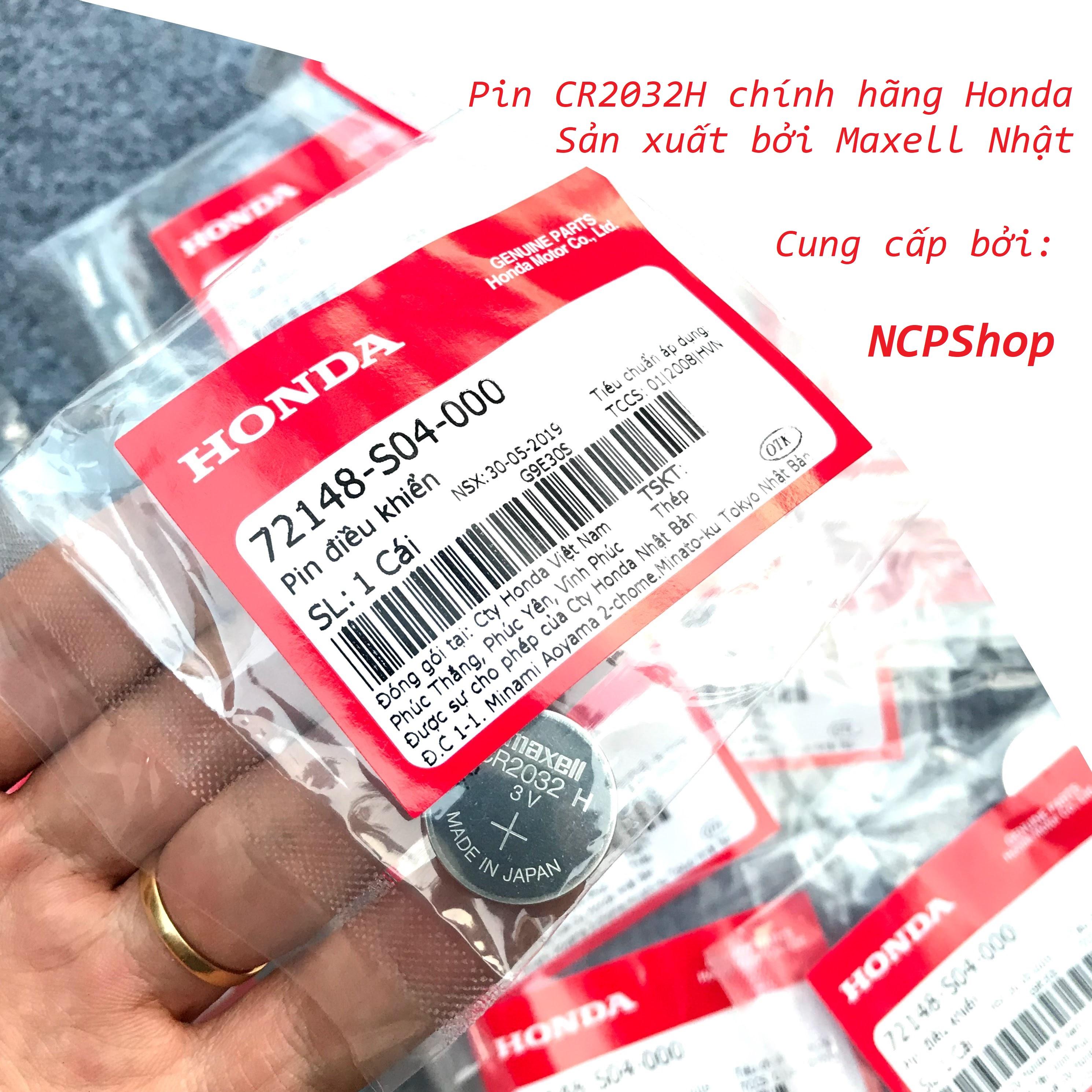 Pin smartkey Honda CR2032 H CR2032H Sx bởi Maxell