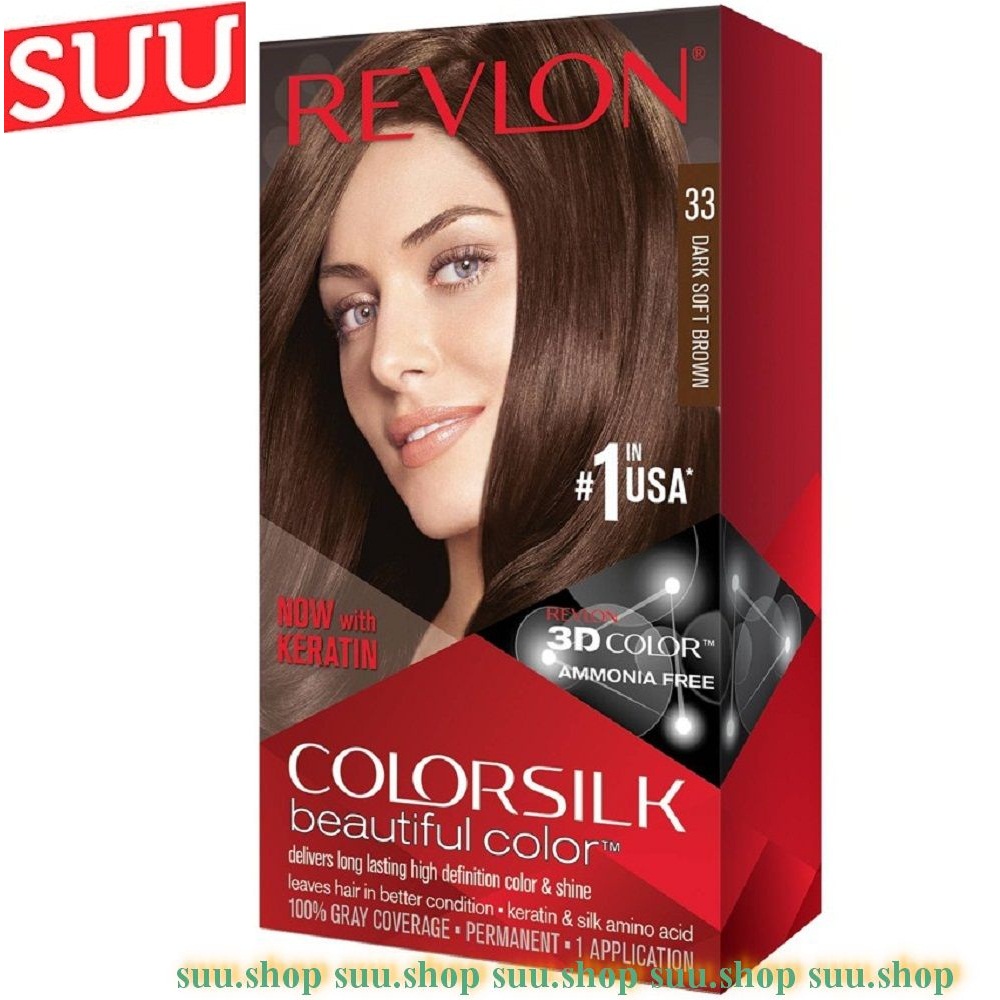 Thuốc nhuộm tóc Revlon số 33 nâu chocolate