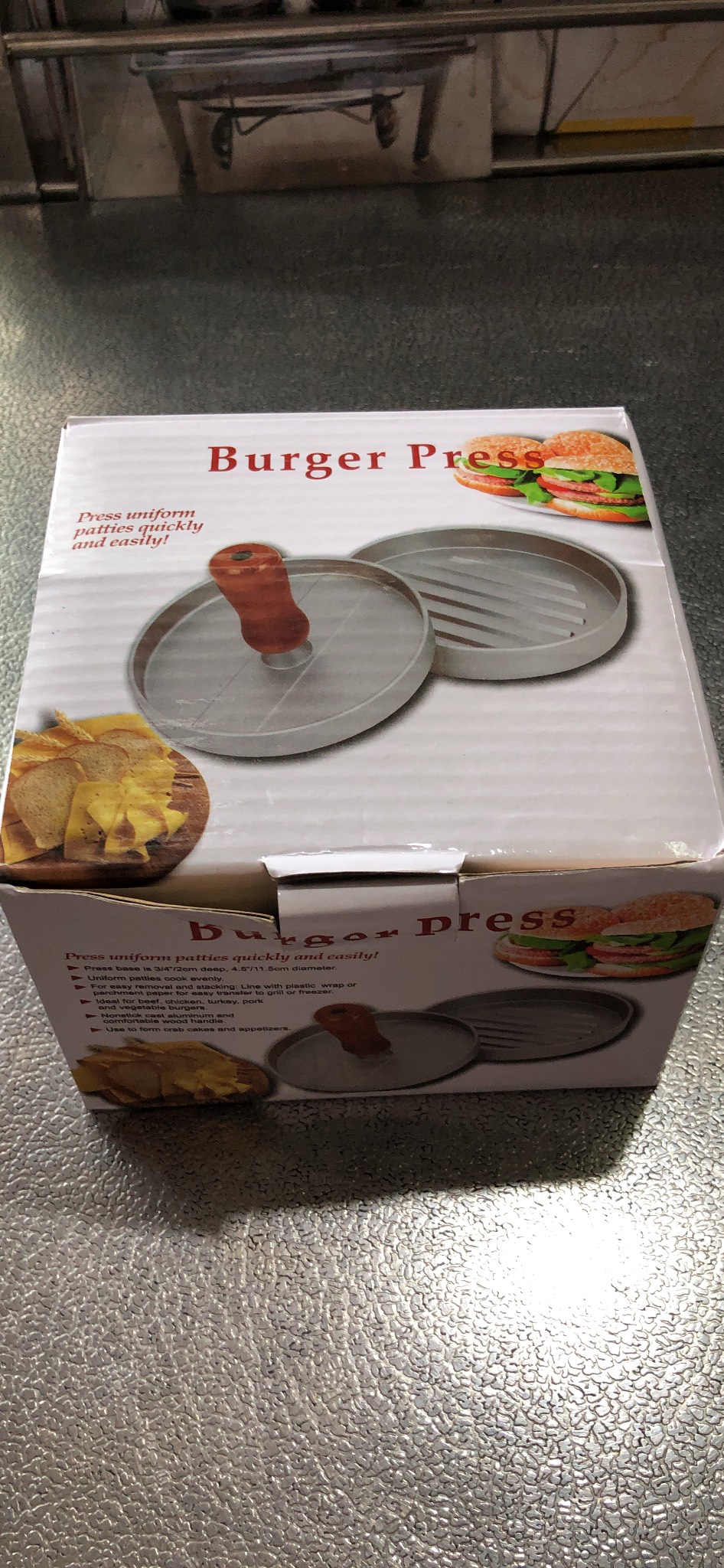 [HCM]Khuôn Ép Burger - Thịt Bò