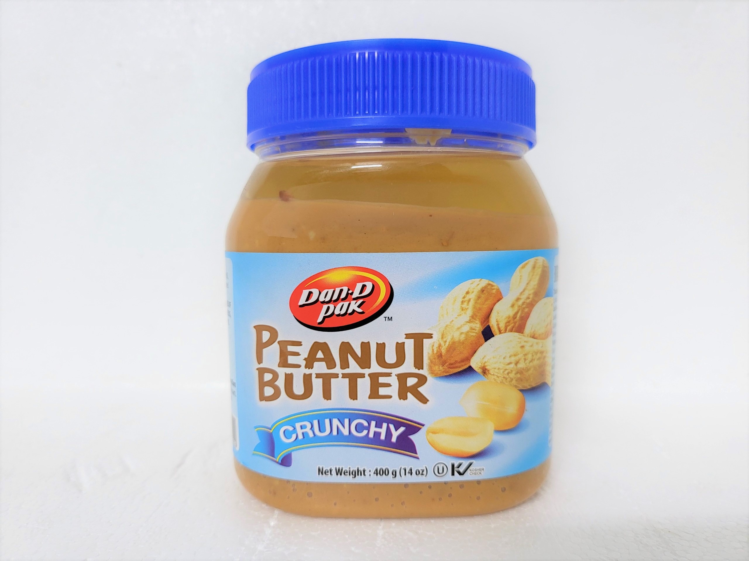 [400g – NẮP XANH] BƠ ĐẬU PHỘNG HẠT [VN] DAN-D PAK Peanut Butter Crunchy (alc-hk)
