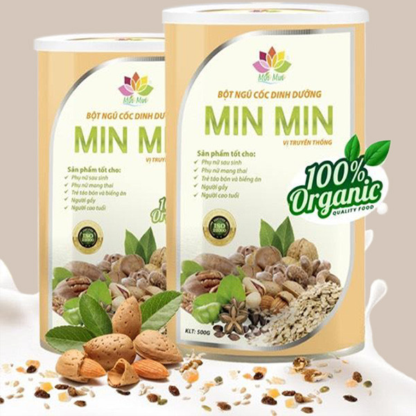 Ngũ cốc lợi sữa min min 29 loại hạt hũ 1kg - ngu coc loi sua minmin mẹ nhiều sữa sau sinh mẹ bầu không tăng cân ngủ cóc