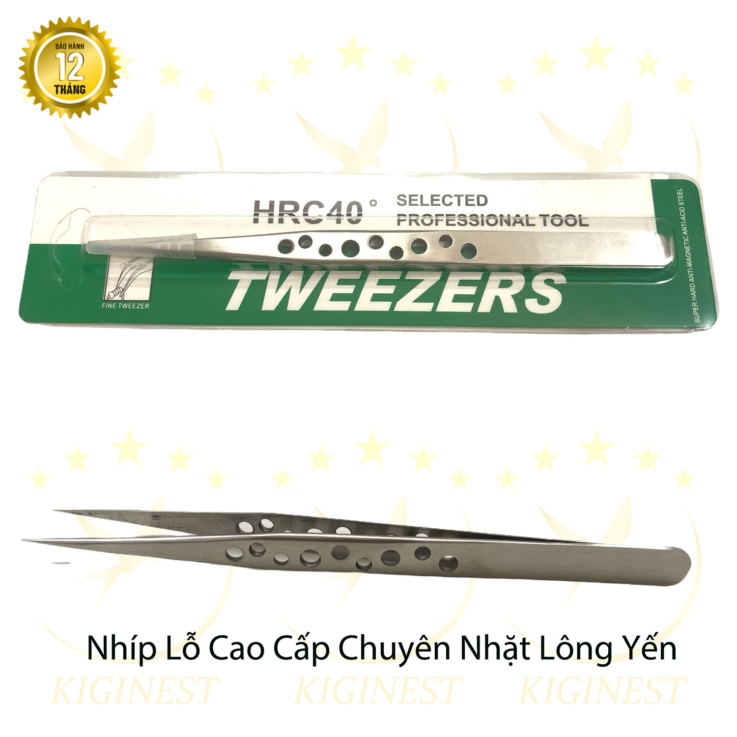 NHÍP NHẶT LÔNG YẾN- NHÍP LỖ CONG VÀ LỖ THẲNG CHẤT LƯỢNG - ĐẦU SIÊU NHỌN