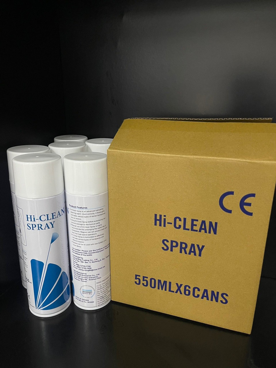 Dầu xịt tay khoan hi-clean spray