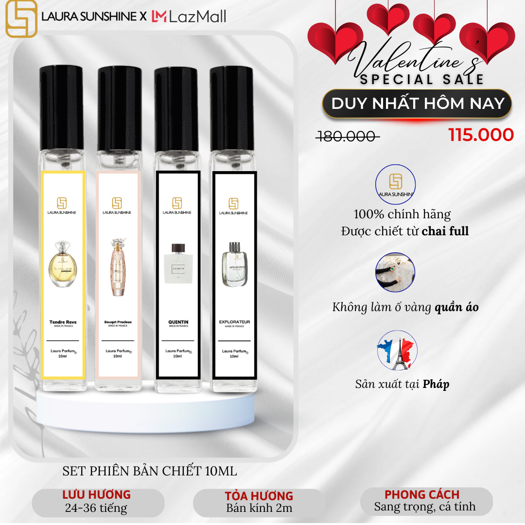 Nước Hoa Pháp Laura Paris – Laura Sunshine Nhật Kim Anh