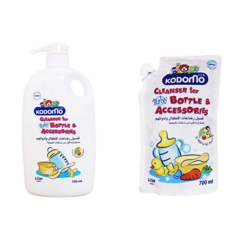Dung dịch làm sạch đồ dùng - nước rửa bình sữa kodomo