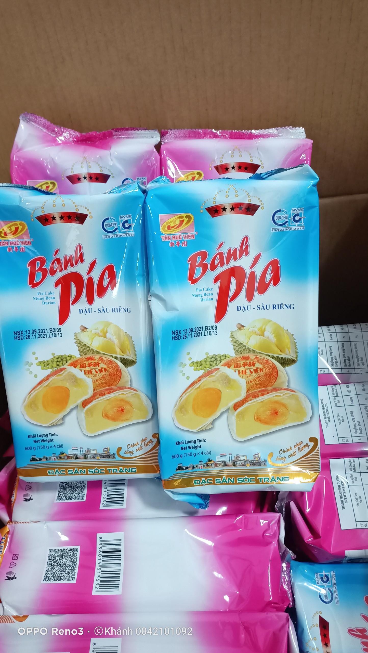 Bánh pía tân huê viên 5 sao
