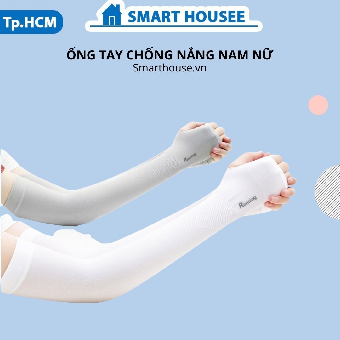 Găng tay chống nắng nam nữ Let's Slim, Ống tay thể thao chống năng nam nữ đa năng thời trang giá rẻ