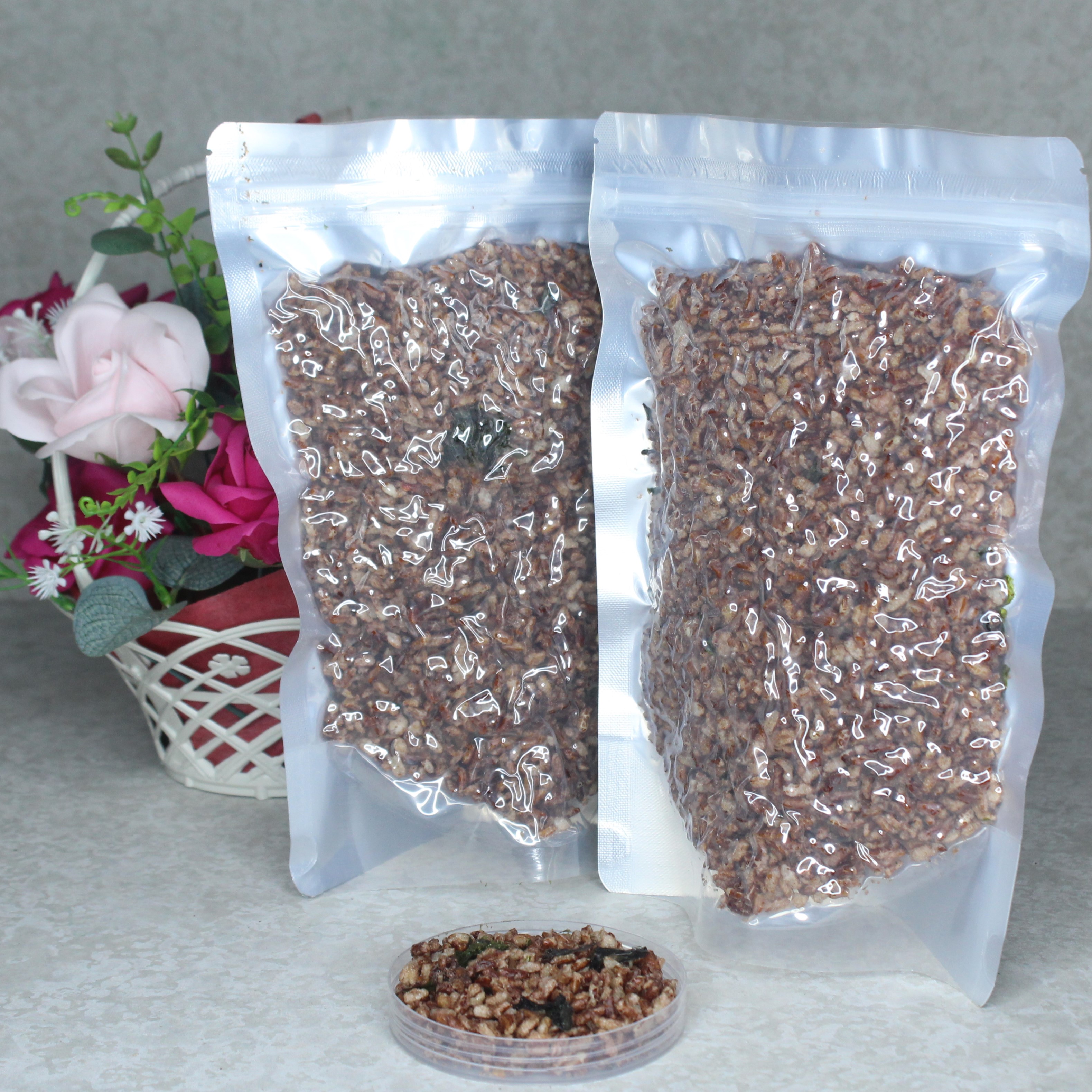 GẠO LỨT SẤY RONG BIỂN LOẠI 1 GIÒN NGON CÓ VỊ CAY MẶN NGỌT ĂN RẤT NGHIỆN 250-1KG