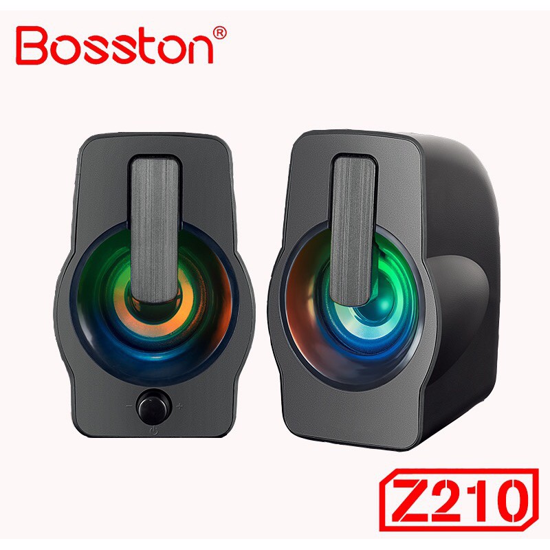 Loa vi tính bosston z210 - đèn led rgb - vsp mua loa vi tính 2.0 speaker bosston z210 có led rgb loa di động bosston z210 led rgb - hàng chính hãng loa bosston z210 led rgb 2.0 pc loa vi tính 2.0 bosston z210 led rgb