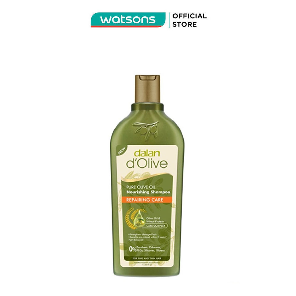 Dầu Gội Cho Tóc Khô & Hư Tổn Dalan D’Olive 400ml
