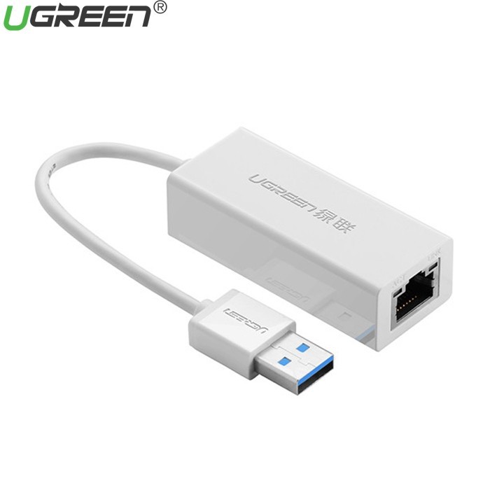 Cáp chuyển usb 3.0 sang cổng mạng lan 1000mbps ugreen 20255 - ug20255